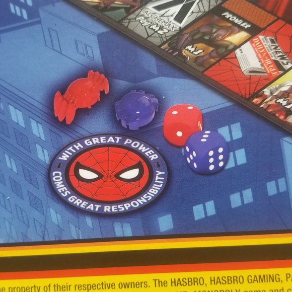 Monopoly Marvel Spider-Man New 2021 Hasbro sealed in box - Picture 7 of 7